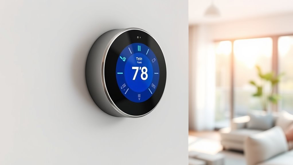 adaptive energy saving smart thermostat