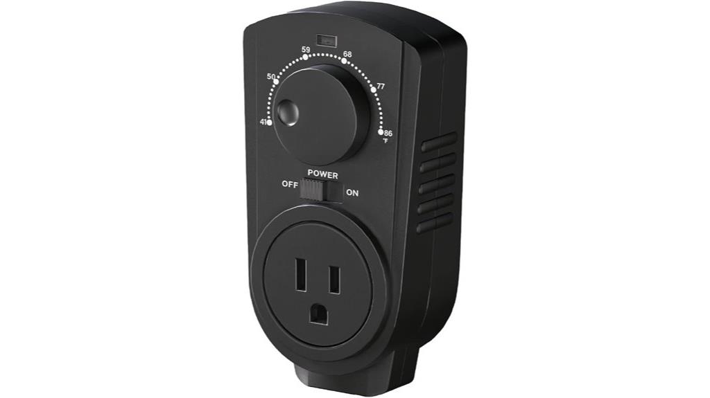 adjustable home thermostat