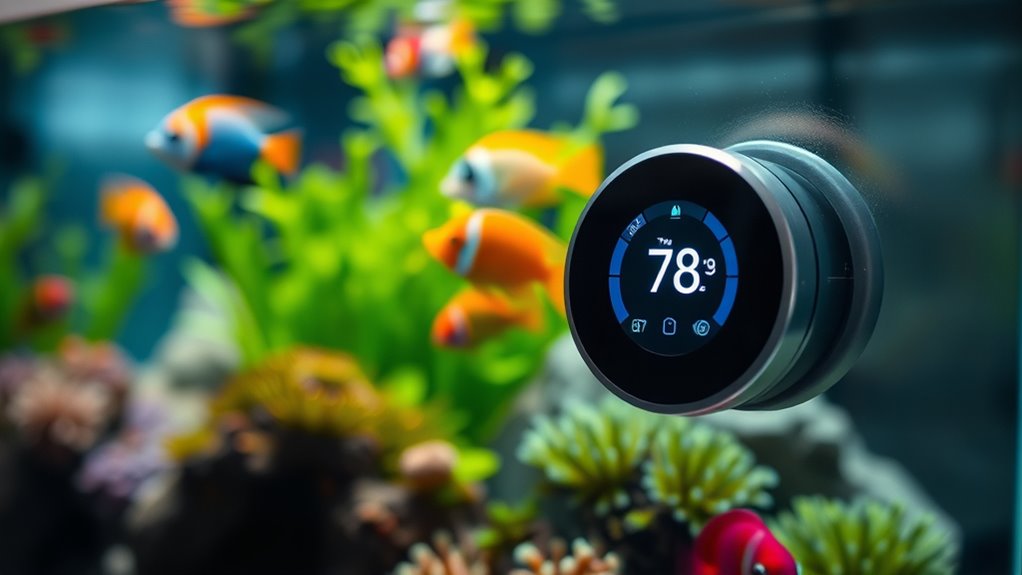 aquarium smart thermostat features