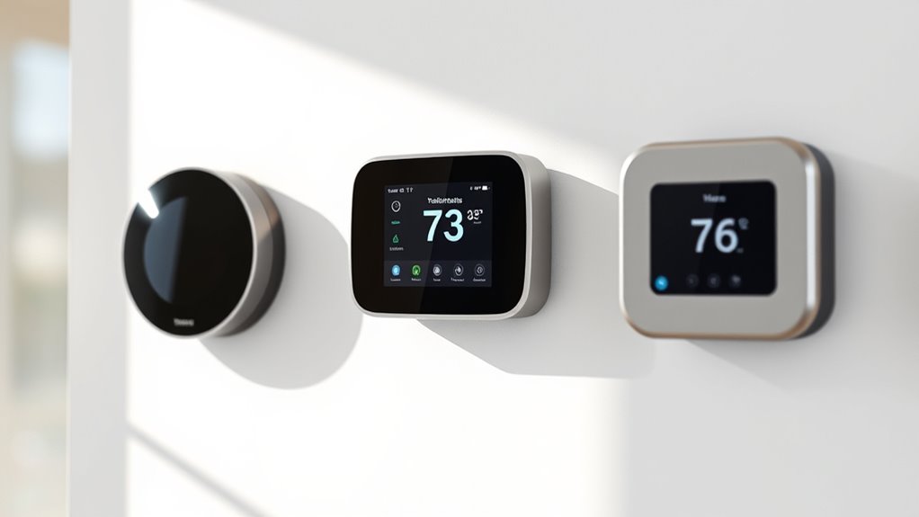 compare smart thermostat features