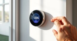 configure thermostat temperature alerts