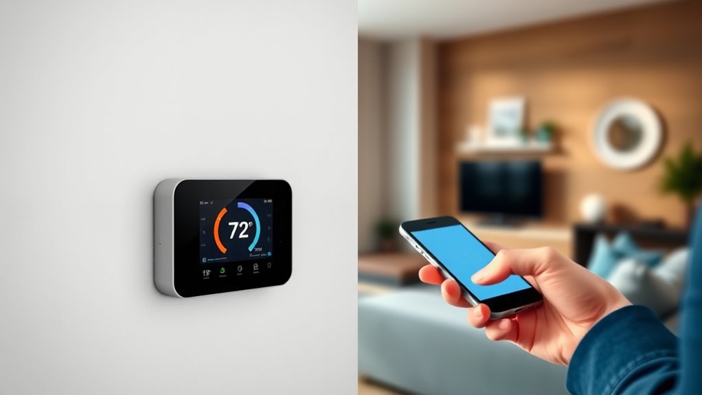 connect thermostat to wi fi
