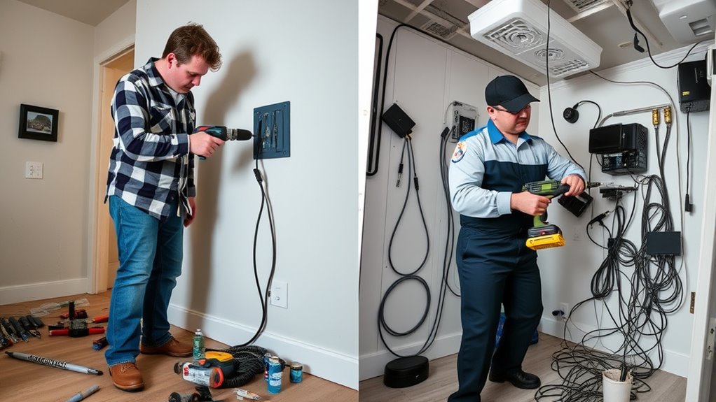 cost comparison of installation