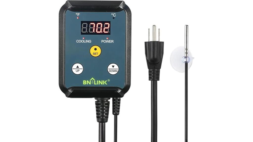digital fan temperature control