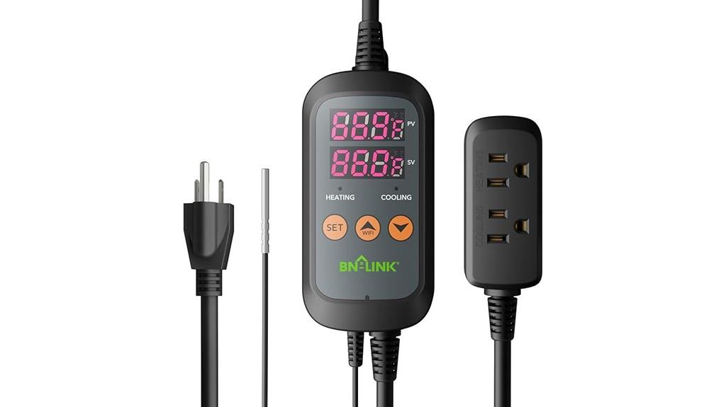 digital thermostat outlet control