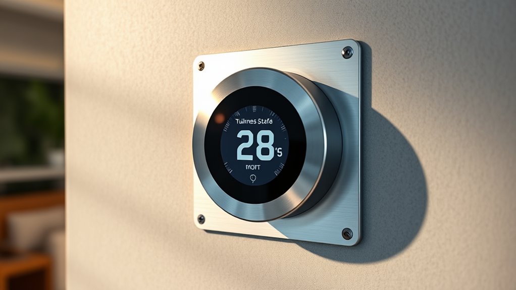 durable metal smart thermostat