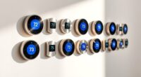 durable metal smart thermostats