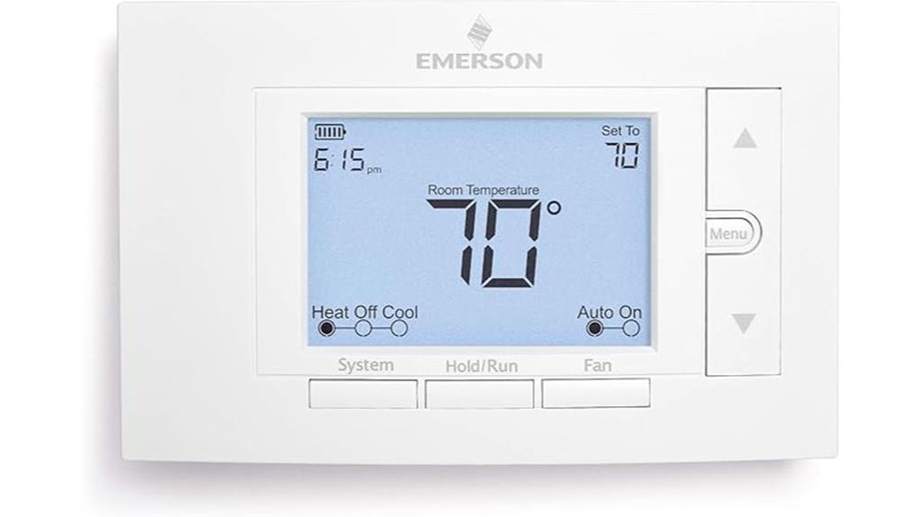 emerson programmable thermostat model