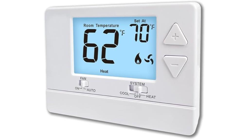 fixed digital home thermostat