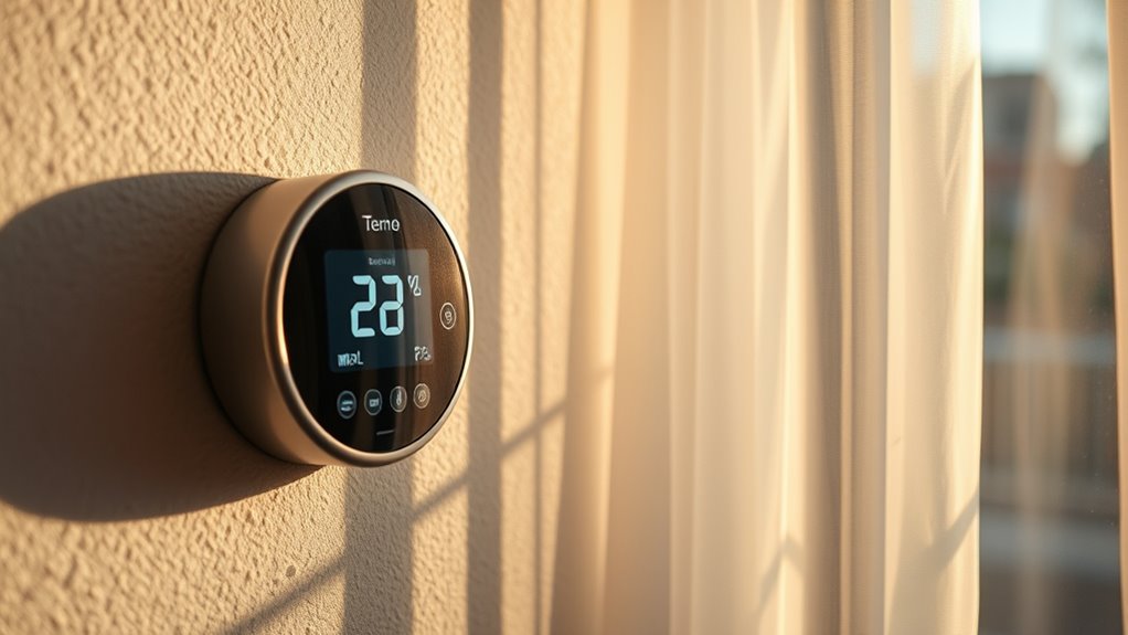 humidity influences thermostat efficiency