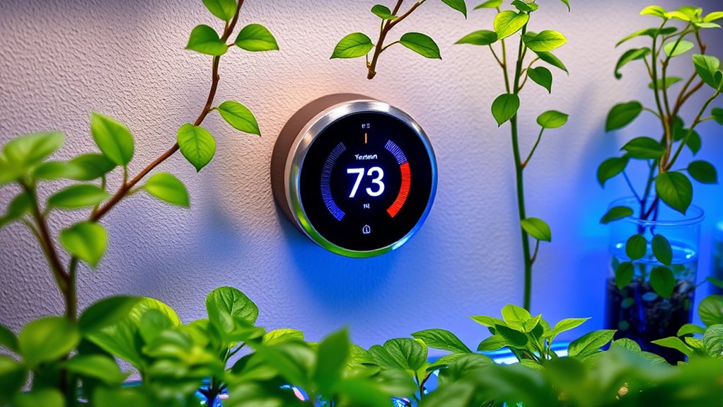 hydroponic environment control features