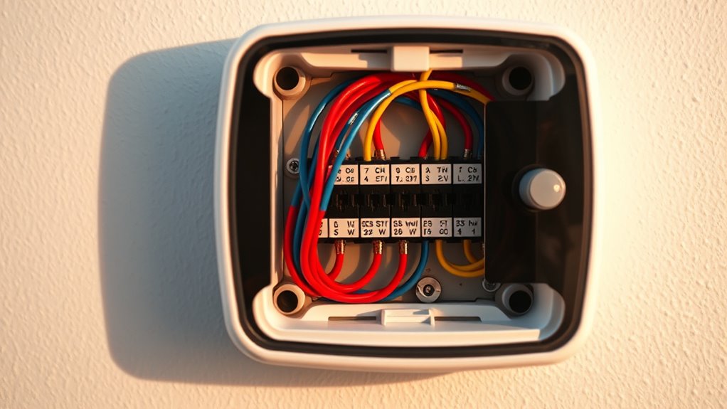 identify heat pump wiring