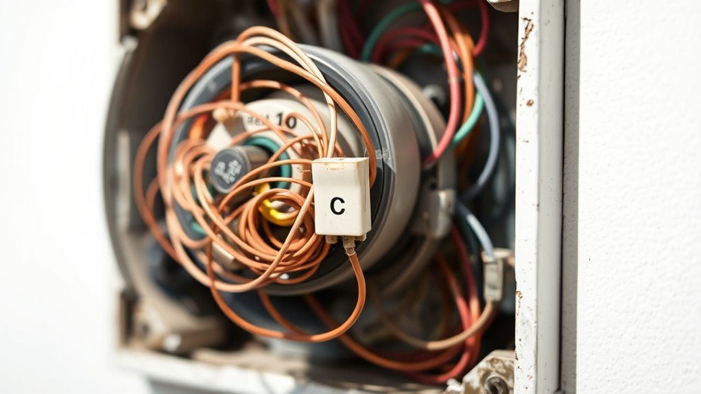 legacy wiring often lacks c wires
