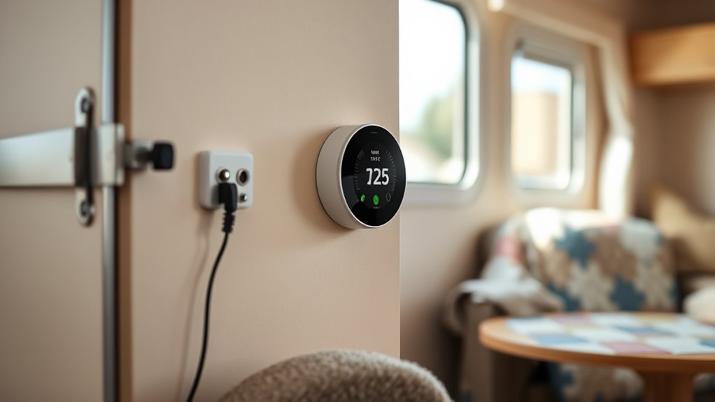 mobile home smart thermostat setup