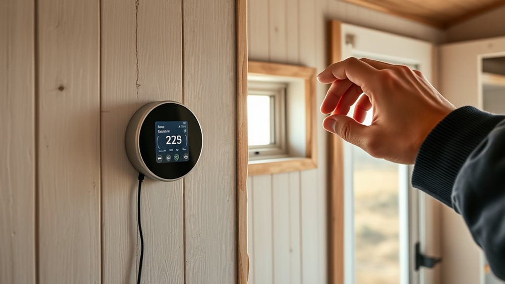 mobile home thermostat installation