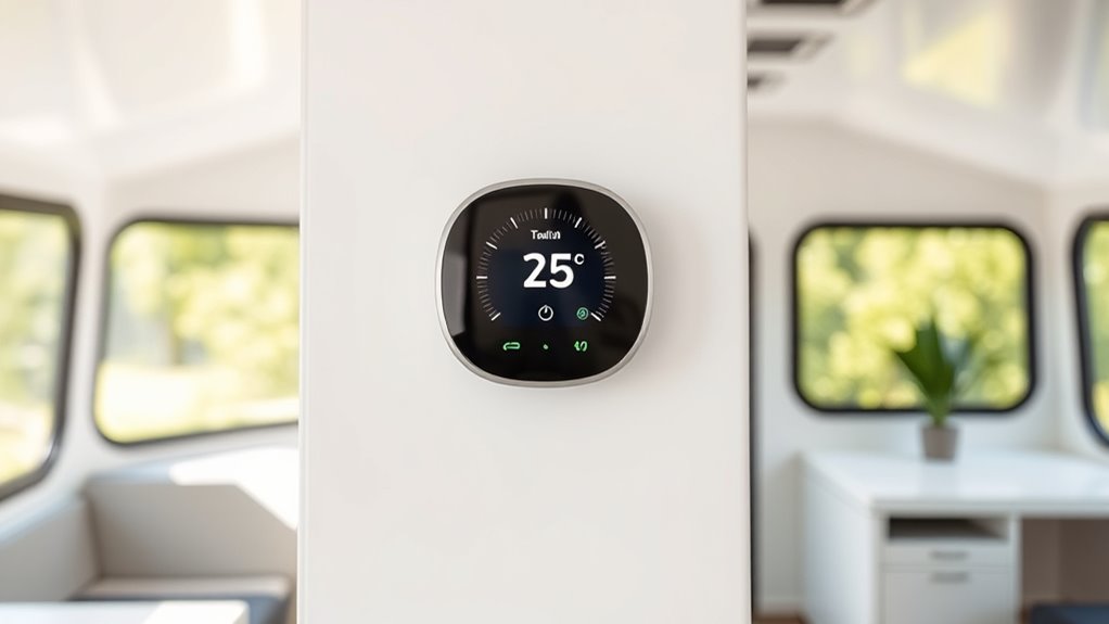 mobile office thermostat selection