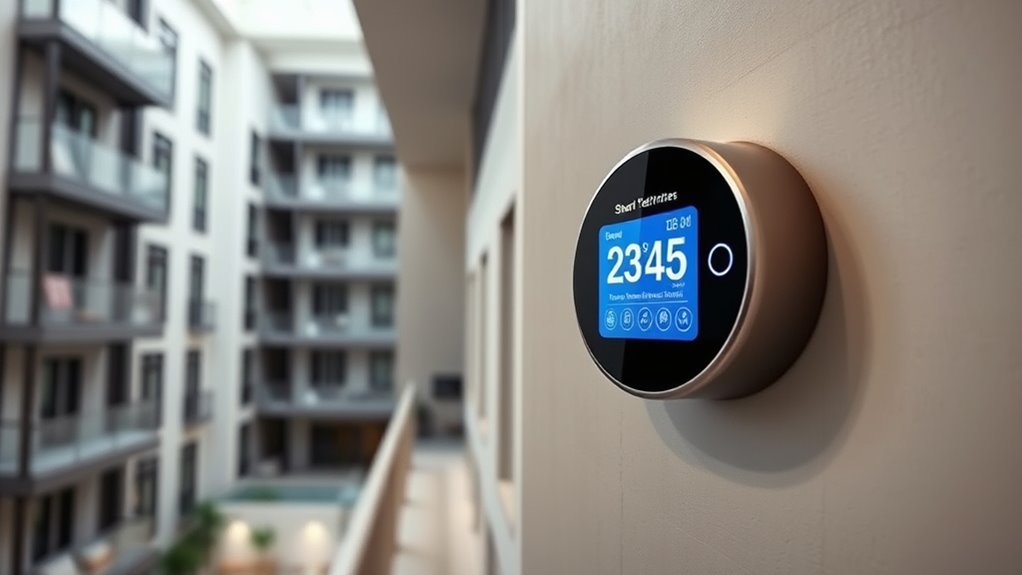 multi family smart thermostat features