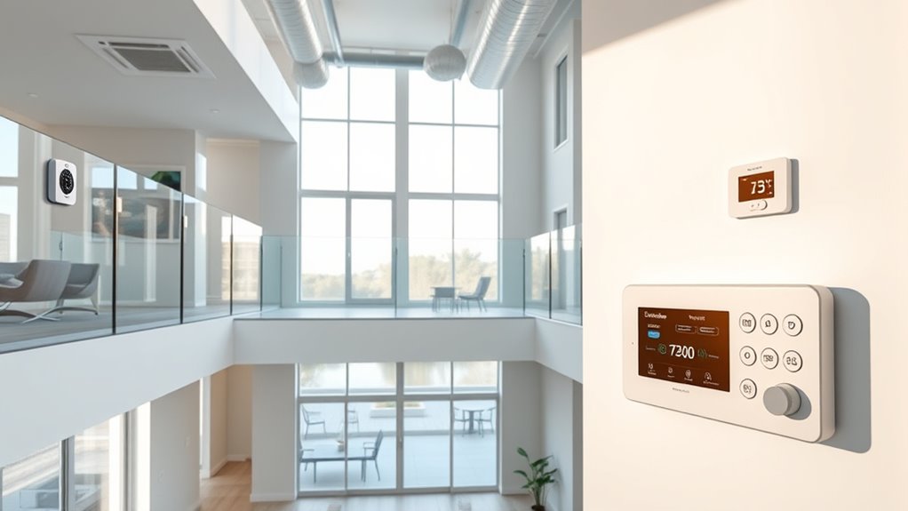 multi story home temperature management