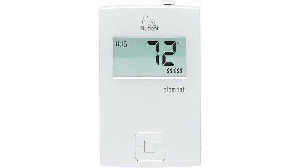non programmable floor thermostat