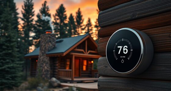 off grid cabin thermostat options