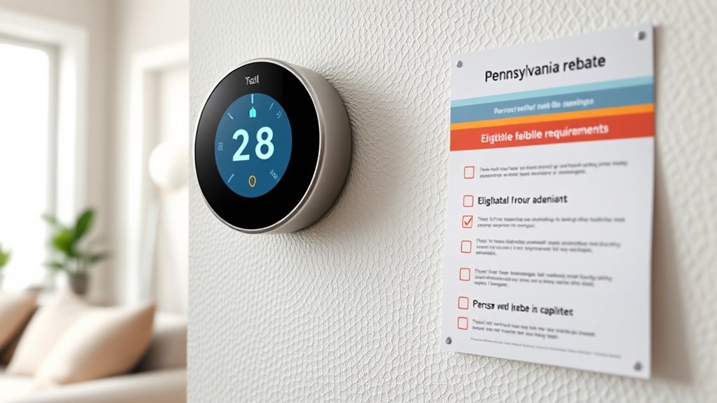 pennsylvania smart thermostat rebates