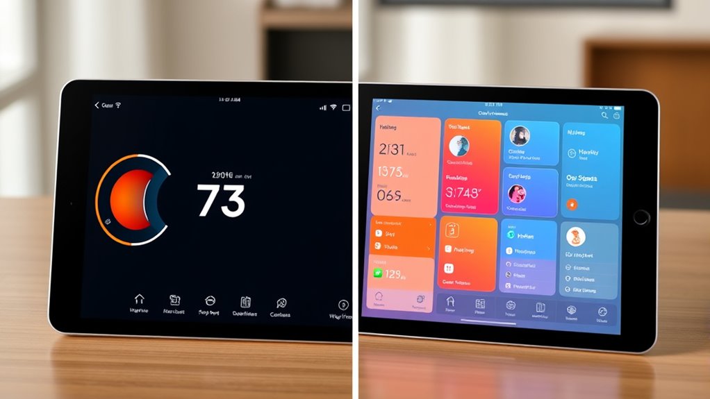 personalized thermostat control options