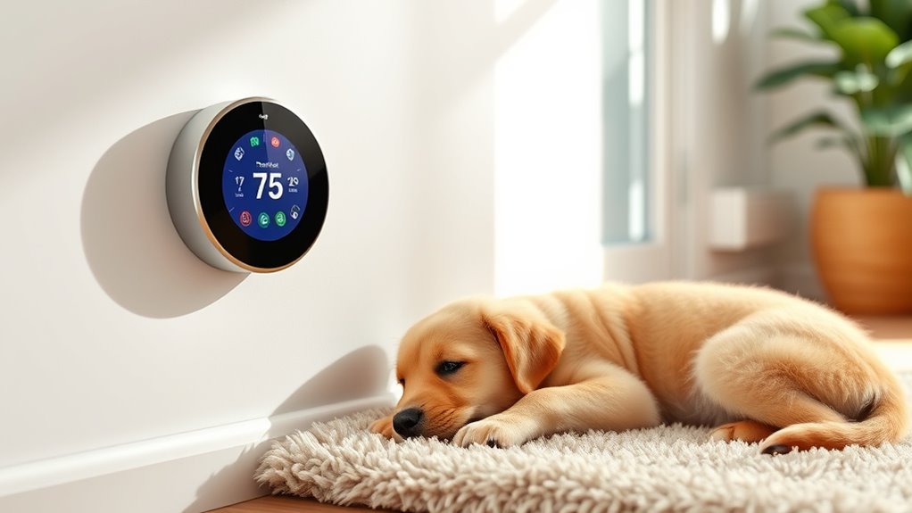 pet safe thermostat adjustments