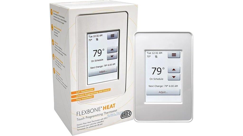 programmable radiant floor thermostat