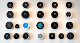 removable faceplate thermostat options