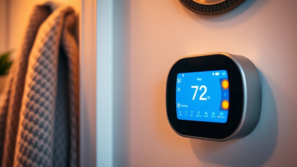 seasonal smart thermostat adjustments