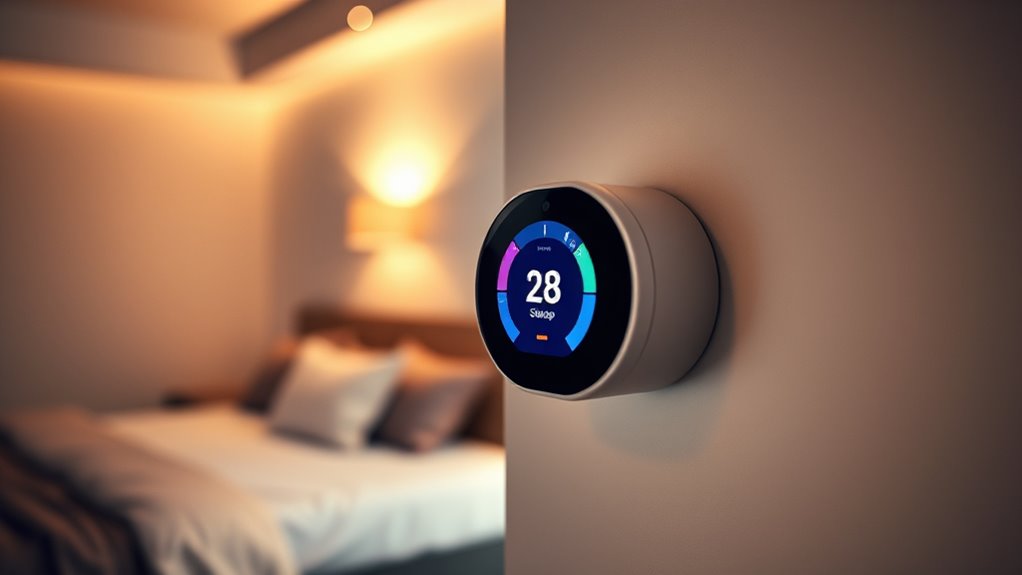 sleep based thermostat programming