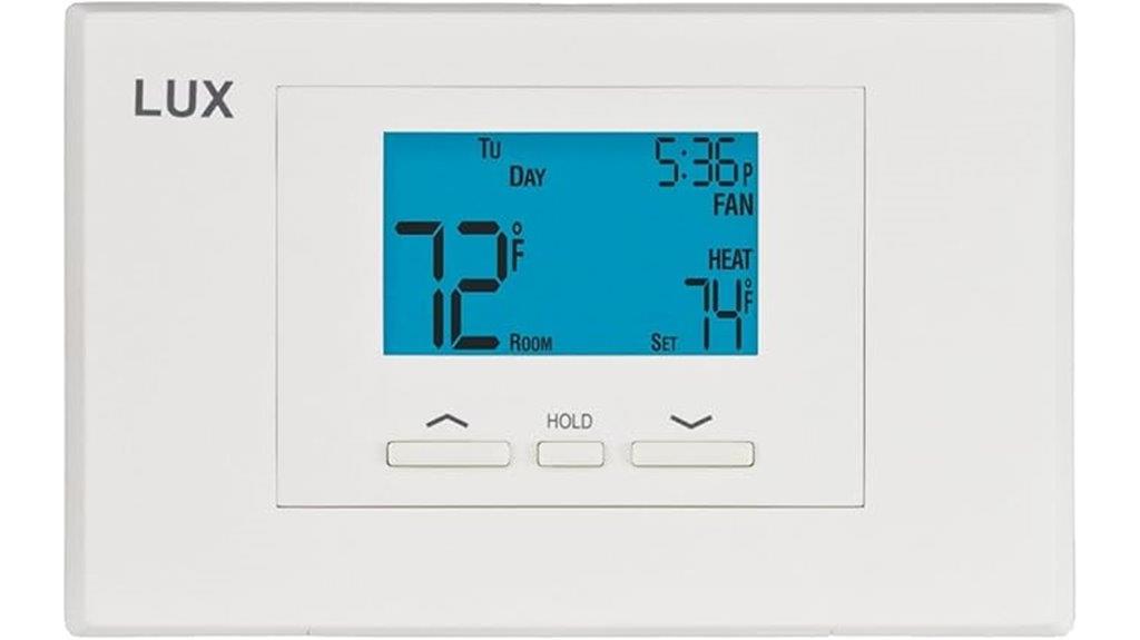 smart 5 2 day thermostat