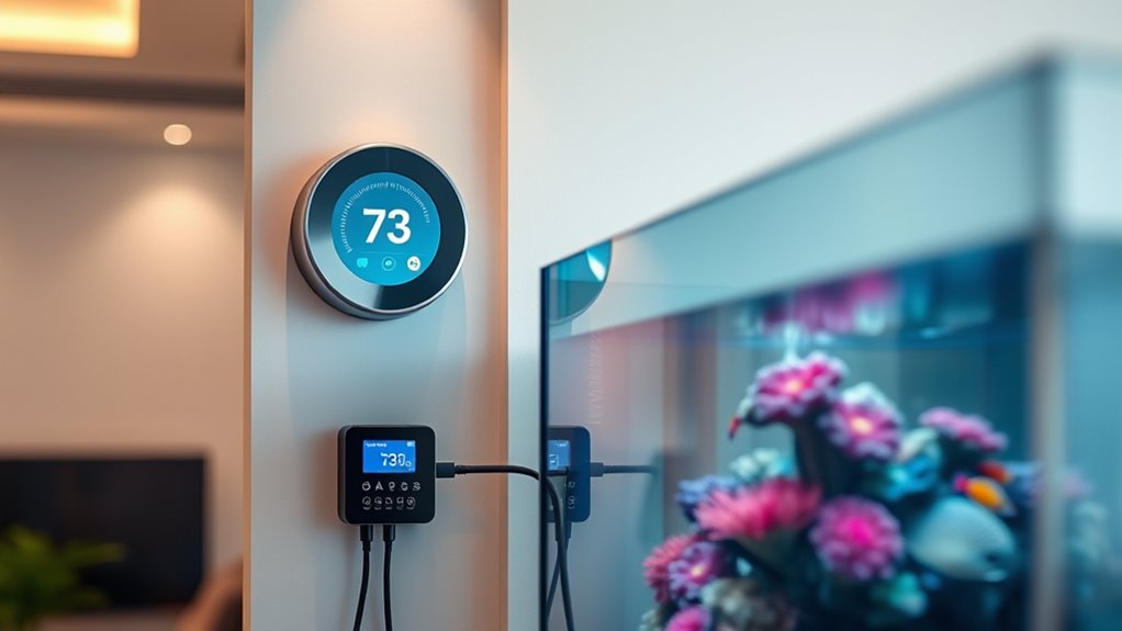smart aquarium temperature control
