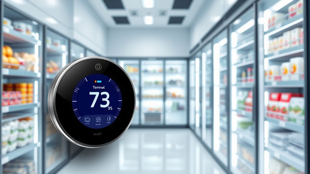 smart cold storage thermostat