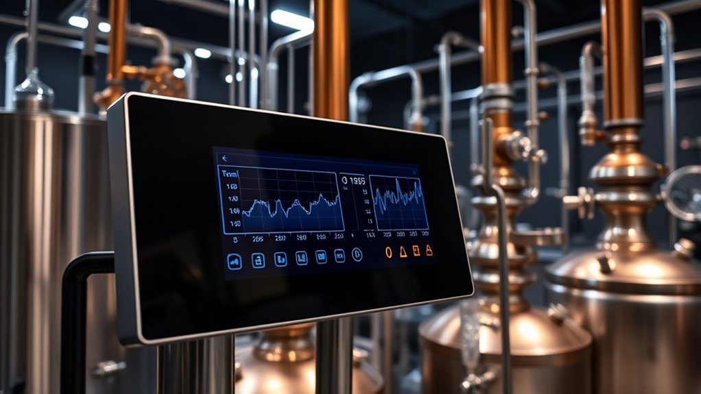 smart distillery temperature control