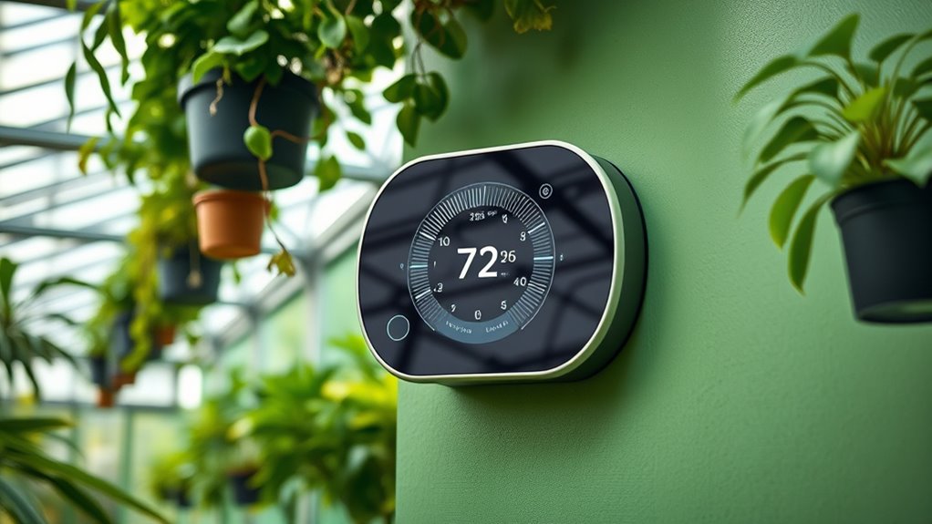 smart greenhouse fan thermostats