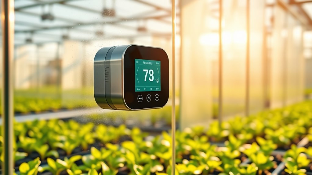 smart greenhouse temperature control