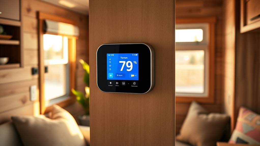 smart mobile home thermostats