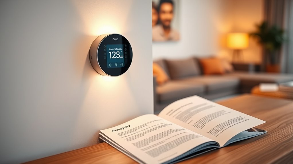 smart thermostat data privacy