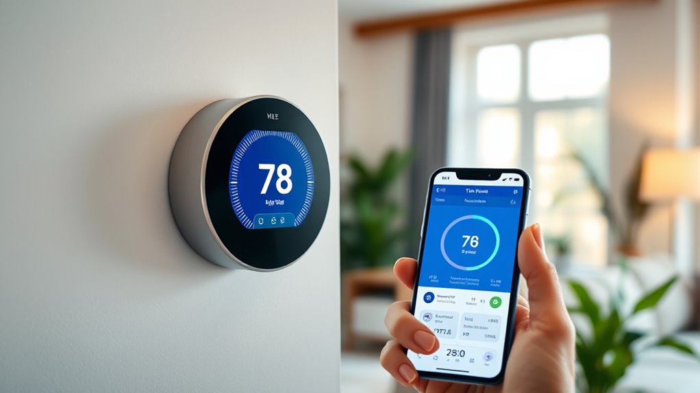 smart thermostat energy reports