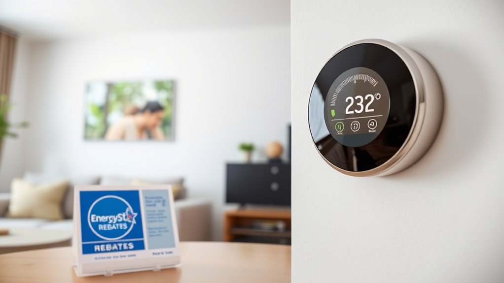smart thermostat rebate requirements