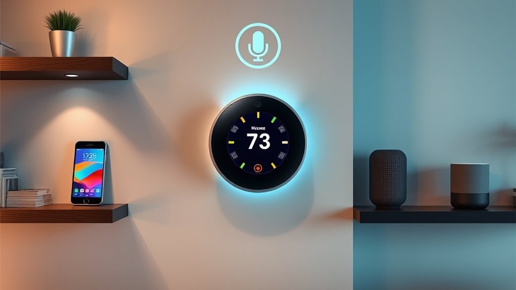 smart thermostat voice setup
