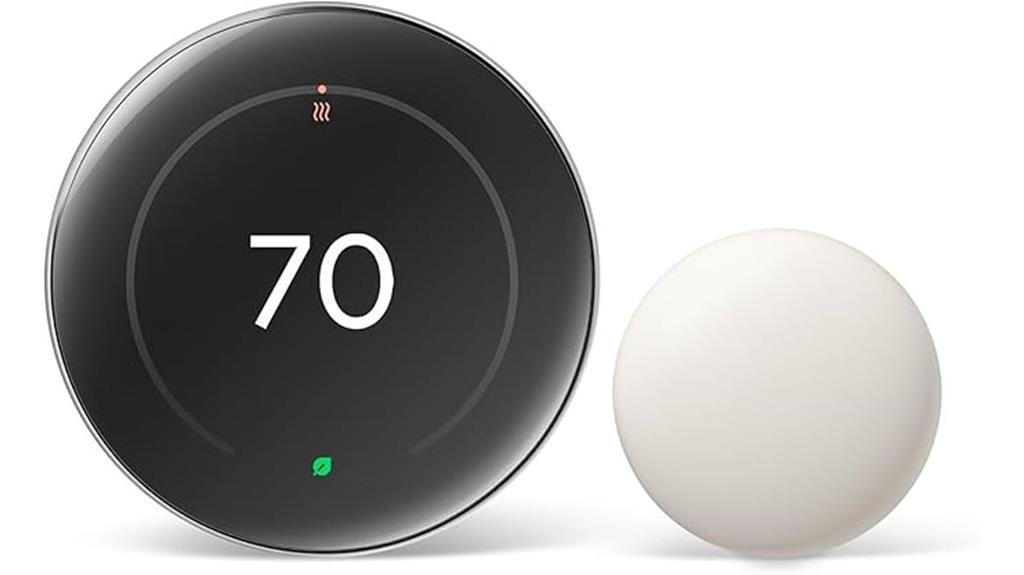smart thermostat with sensor