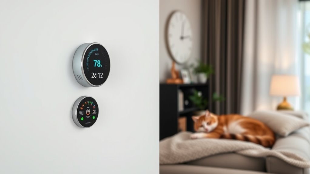 smart thermostats ensure pet safety