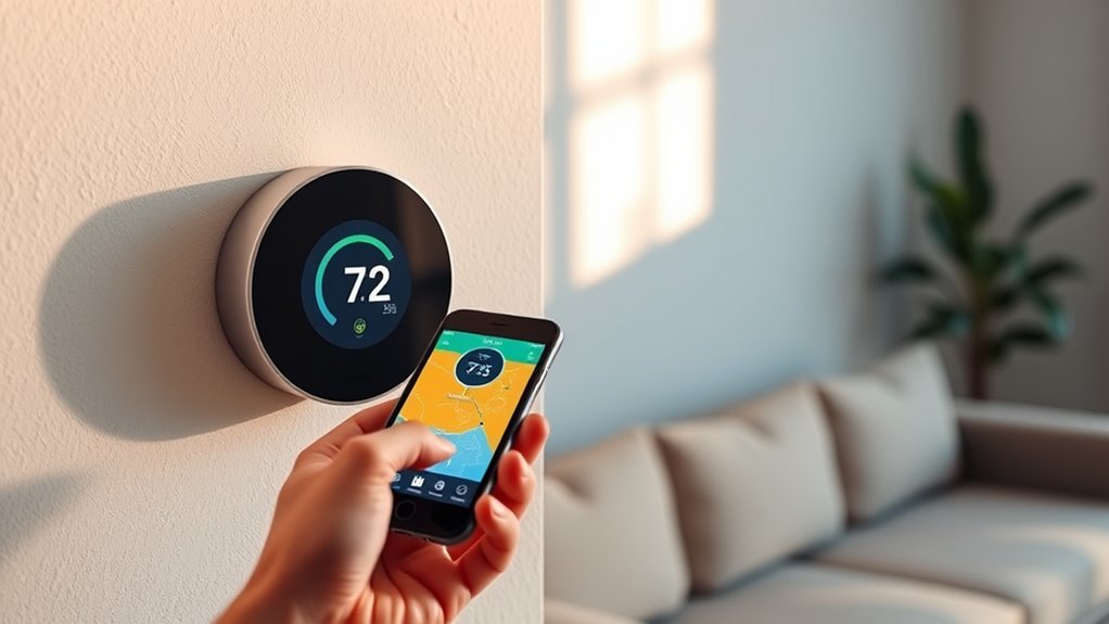 smart thermostats for geofencing