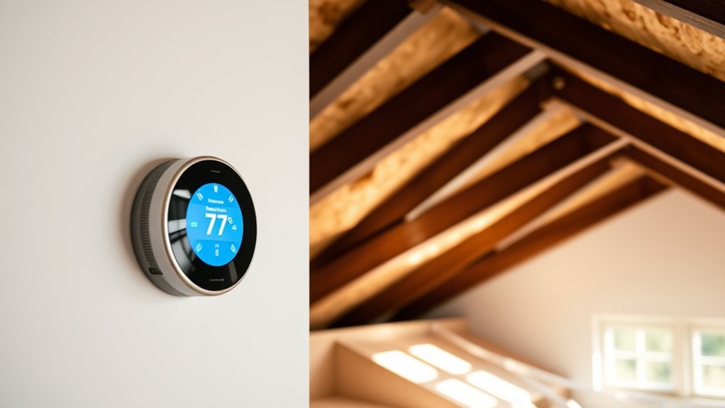 smart thermostats insulation savings