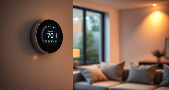 smart thermostats with geofencing