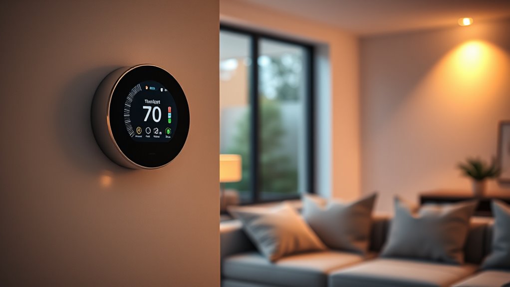 smart thermostats with geofencing