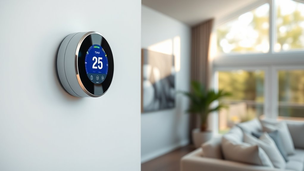 smart thermostats with geolocation