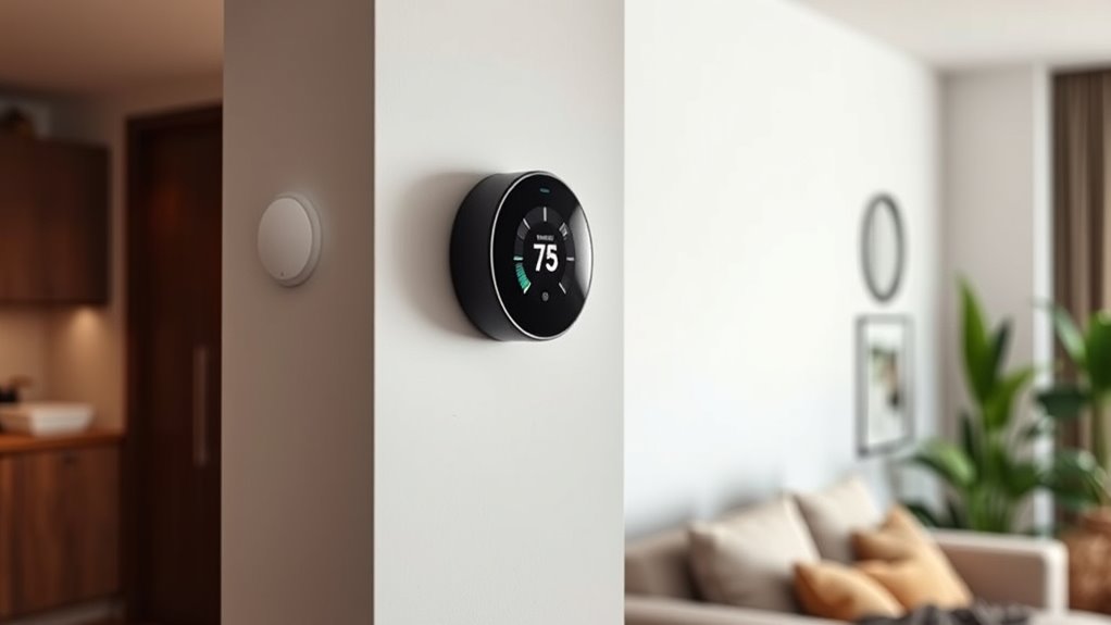 smart thermostats with motion
